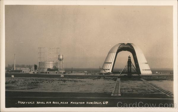 Sunnyvale Naval Air Base Moffett Field Mountain View California