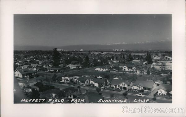 Moffett Field From Sunnyvale California