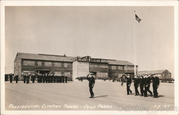 Presidential Unit Citation, Camp Parks Dublin California