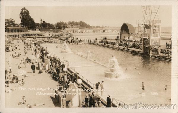 The Outdoor Tank at Neptune Beach Alameda California