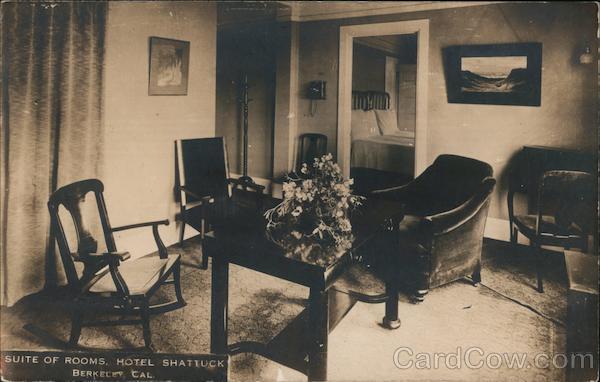Suite of Rooms, Hotel Shattuck Berkeley California