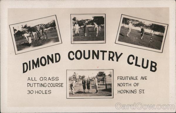 Dimond Country Club, Fruitvale Oakland California