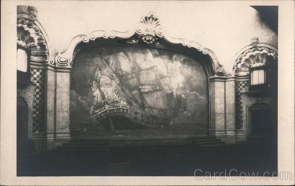 Curtain of the Community Playhouse Pasadena California