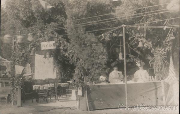 Women Sitting at Booth: Ivy Inn Oakland California
