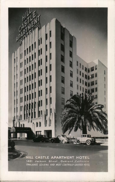 Hill Castle Apartment Hotel, 1431 Jackson Street Oakland California