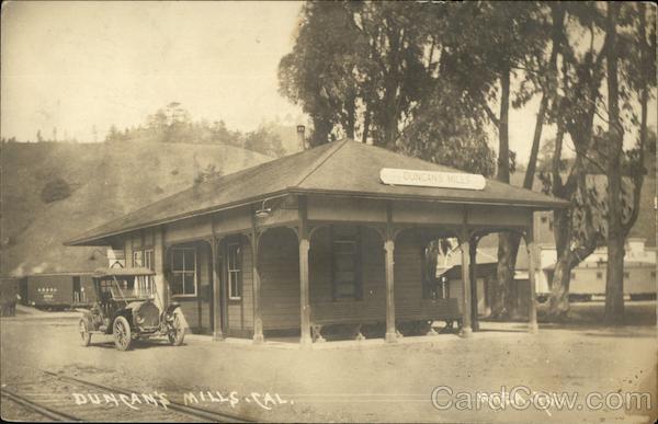 Duncan's Mills Depot Duncans Mills California Rhea