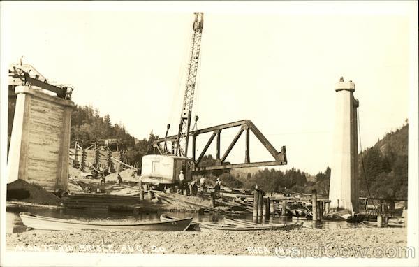 Monte Rio Bridge Construction California Rhea