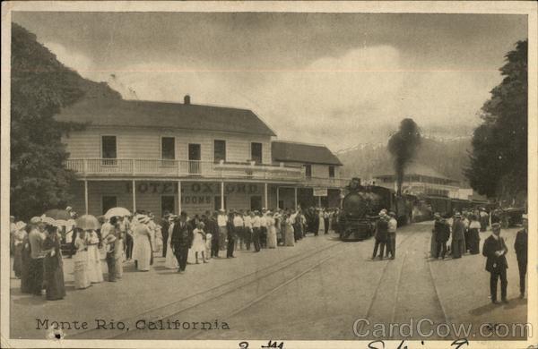 Train, Hotel Oxford Monte Rio California