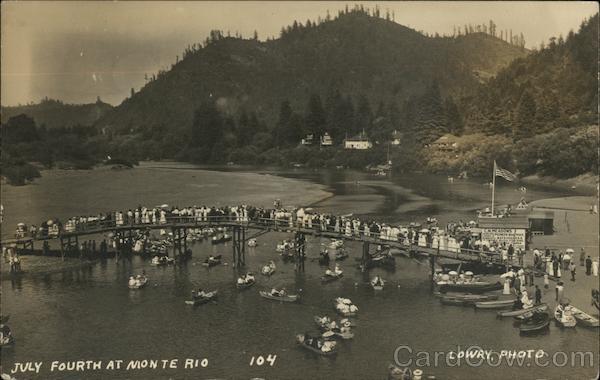 July Fourth Celebration Monte Rio California