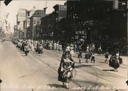 Parade Alcalde Parlor, James Lick Parlor Postcard
