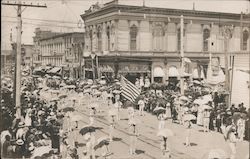 Native Sons Parade Postcard