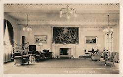 The Lounge N.D.G.W. Home Postcard
