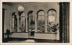 Court Garden, NDGW Home Postcard