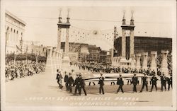 Labor Day Diamond Jubilee Parade Postcard