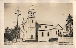 Roman Catholic Church Auburn, CA Postcard Postcard Postcard