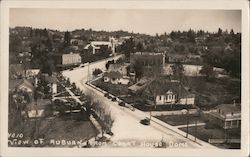 View of Auburn from Court House Dome California Postcard Postcard Postcard