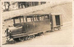 Narrow Gauge Railroad NCNGRR Nevada City Postcard