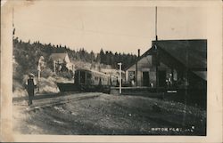 Railroad Depot Postcard