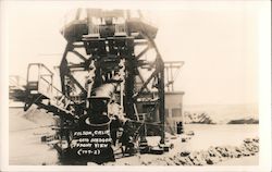 Front View - Gold Dredge Postcard