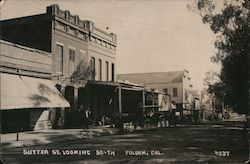 Sutter St. Looking South Postcard