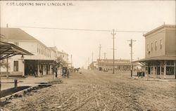 F. St. Looking South Postcard