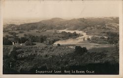 Searsville Lake Near La Honda Postcard