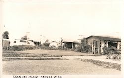 Treasure Island Trailer Park South San Francisco, CA Postcard Postcard Postcard