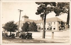 Mills Memorial Hospital San Mateo, CA Postcard Postcard Postcard