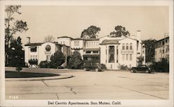 Del Cerrito Apartments Postcard