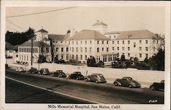 Mills Memorial Hospital Postcard