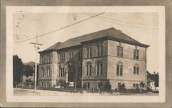 View of Sequoia High School Postcard
