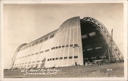 U.S. Naval Air Station Moffett Field Postcard