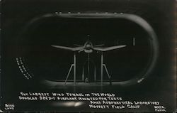The Largest Wind Tunnel in the World, Moffett Field Postcard