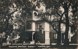 Saratoga Grammar School Postcard