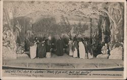 "Nazareth" - Act V. - Judas - "Weak if ye will, but not guilty" - Santa Clara College Postcard