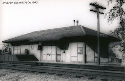 SP Depot, 1940 Postcard