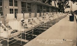 Stanford Convalescent Home Stanford University Postcard