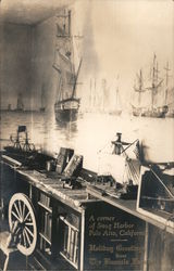 A Corner of Snug Harbor Postcard