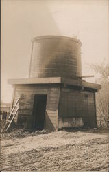 City Jail, Water Tower Postcard