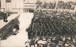 Graduation Ceremony at Greek Theatre Postcard