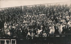 Crowd of Women in Bleachers, University of California Postcard