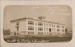 Fruitvale, John C. Fremont High School Postcard