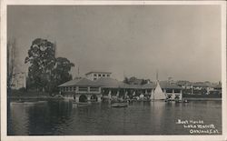 Boat House Lake Merritt Postcard
