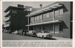 Blue Cross Building 1951 Webster Street Real Estate Advert Postcard
