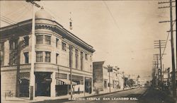 Masonic Temple San Leandro, CA Postcard Postcard Postcard