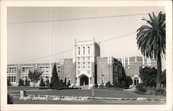 High School San Leandro, CA Postcard Postcard Postcard