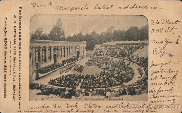 Greek Theatre University of California Berkeley