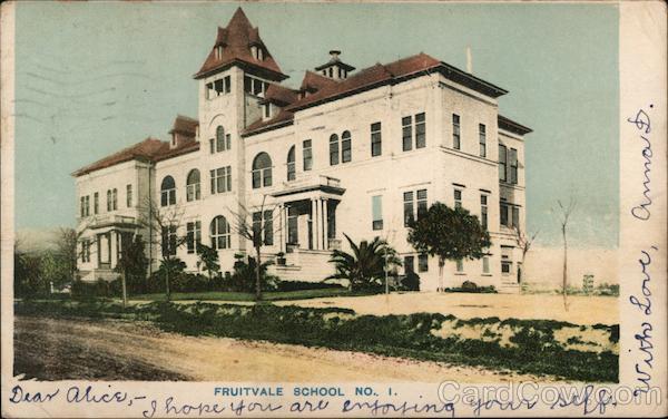 Fruitvale School No. 1 California
