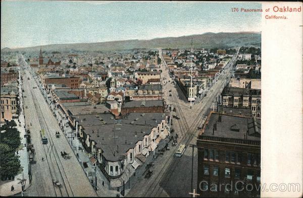 176 Panorama of Oakland California
