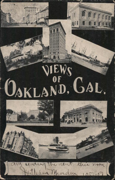 Views of Oakland, Cal. California